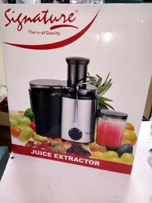 Signature Powerful Motor Electric Juicer/Juice Extractor