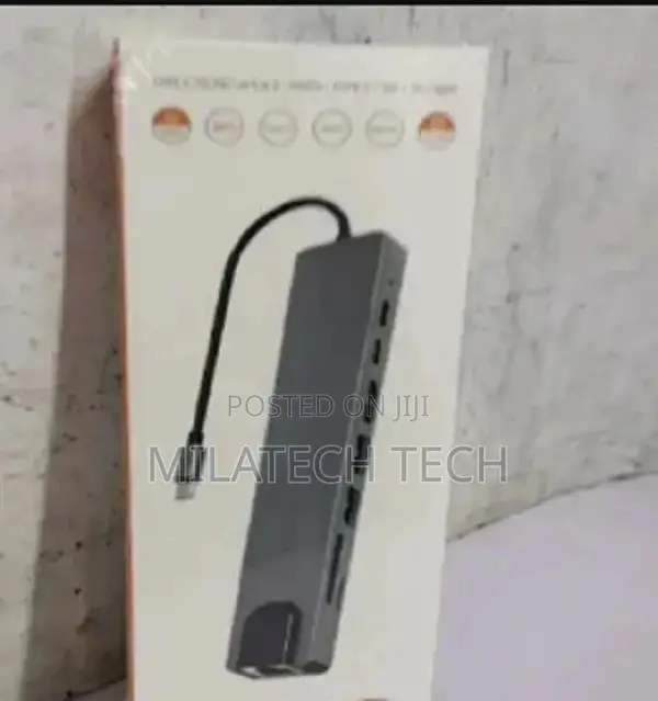 Improved Quality 8-In-1 USB 3.0 Type-C Hub to HDMI Adapter