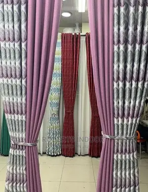 Purple Elegant House Curtain