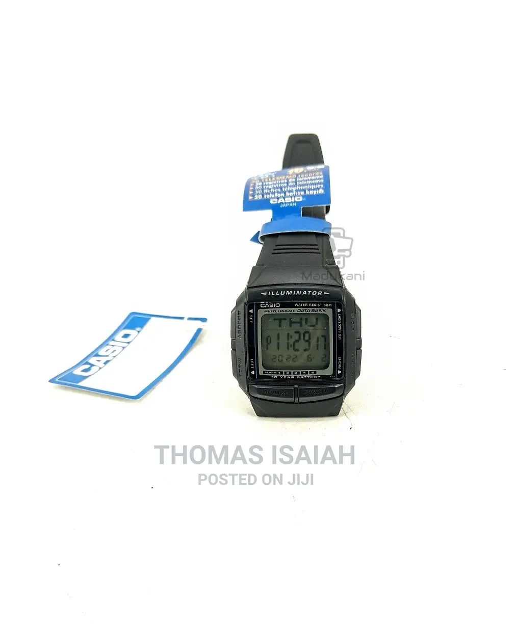 CASIO Illuminator Databank DB-36-1AVDF Digital Watch