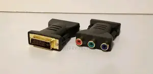 DVI-I Male to 3 RCA Female Component AV Connector Converter