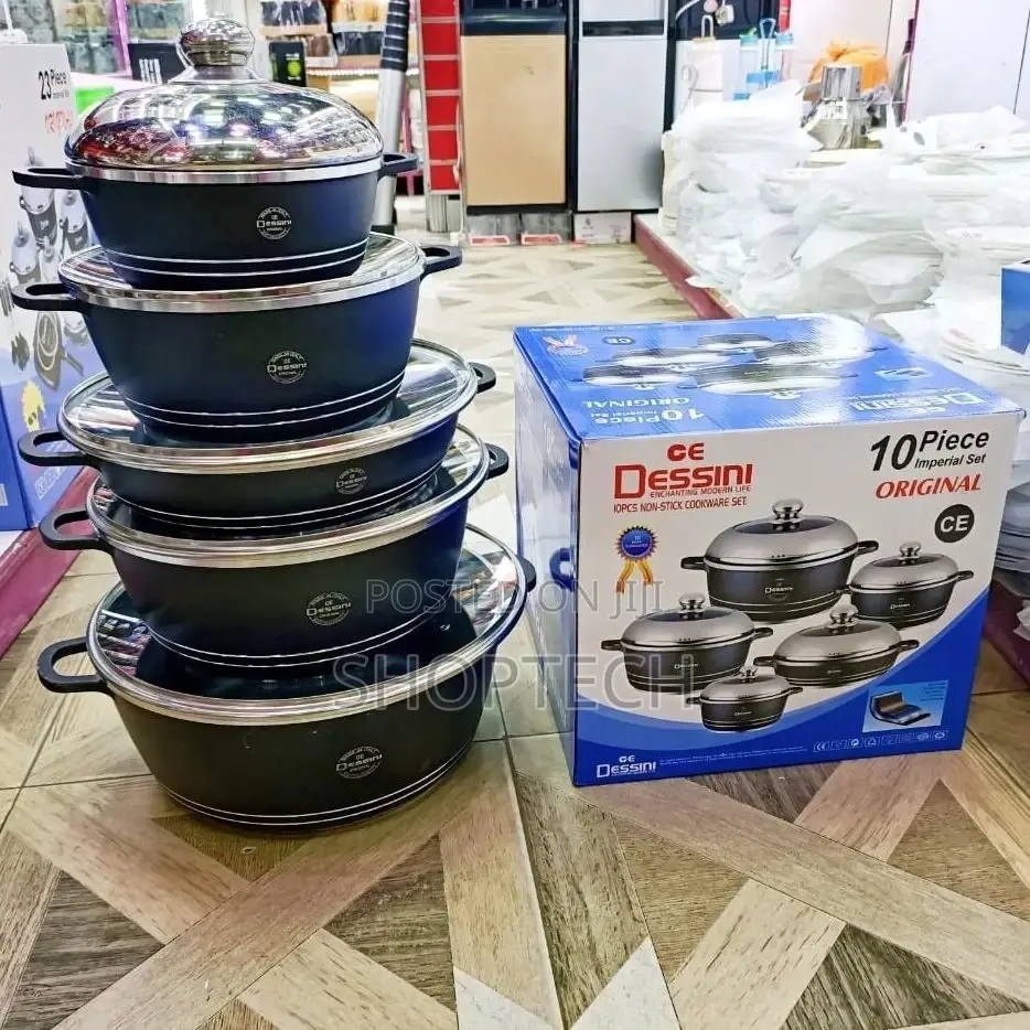 Dessini 10 Pieces Coookware