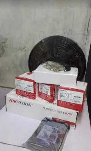 Hikvision 3CCTV Cameras Security Surveillance Complete Syste