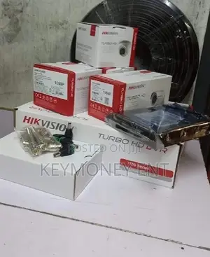 2MP HD Cameras Hikvision 4cctv Cameras Full Kit