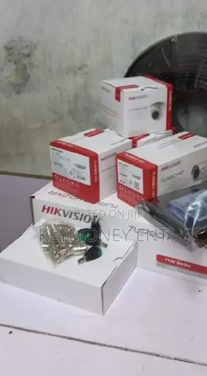 Stable 4 CCTV Hikvision Cameras Complete Sales Kit