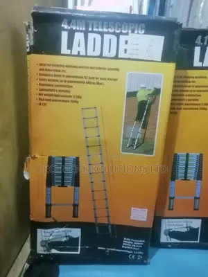 4.4meters/15ft Single Telescopic Ladder