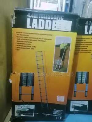 4.4meters/15ft Single Telescopic Ladder