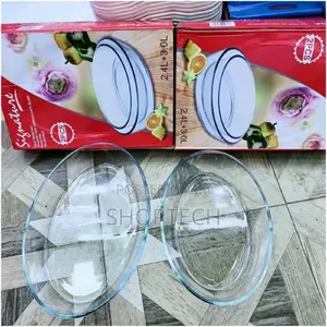 Oval Shape Glass Bake Pans