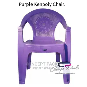 Purple Kenpoly Chair - With Arms.