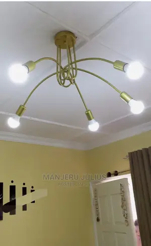 5 Arm Chandelier Light