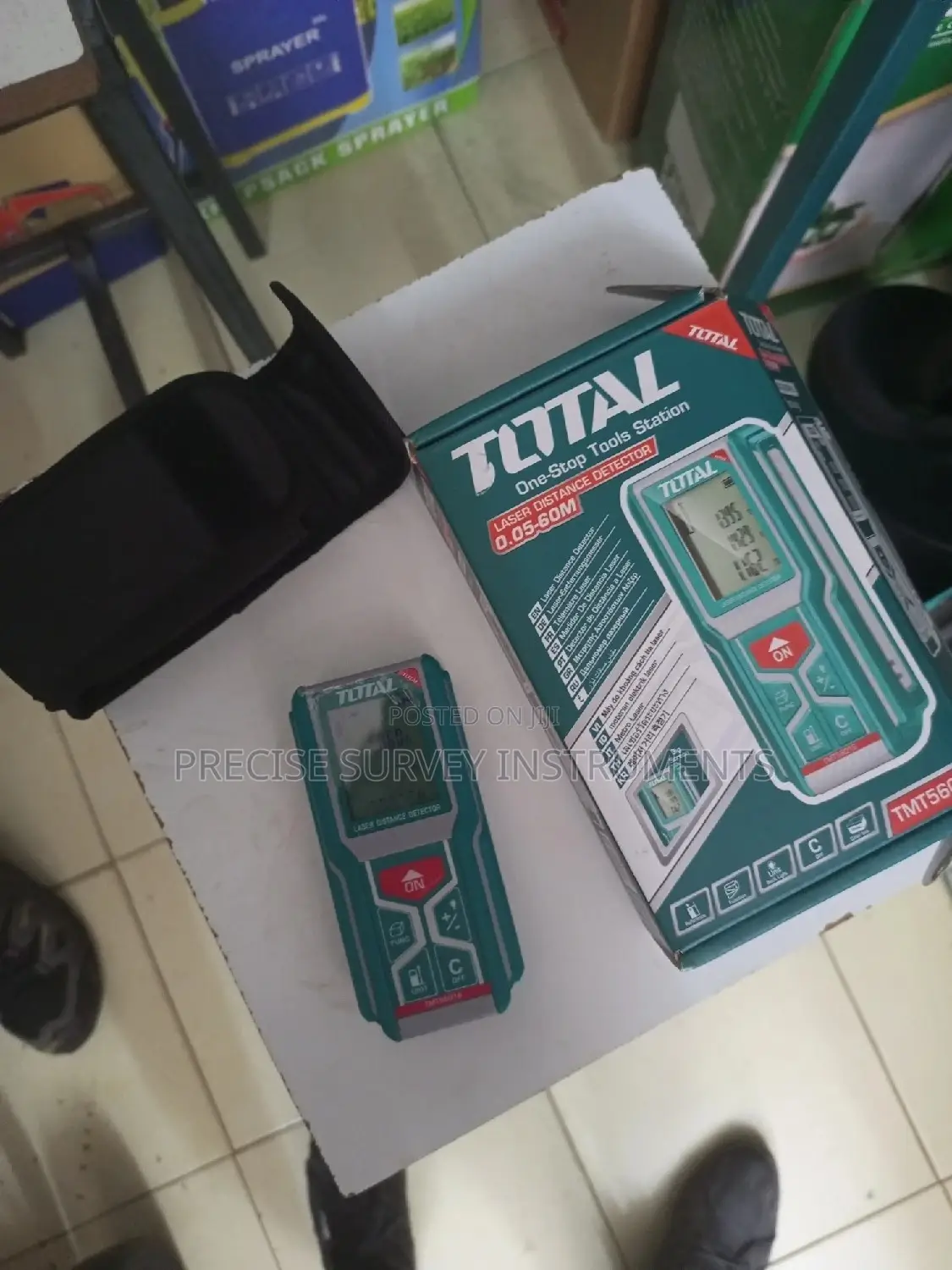Laser Distance Meter Total Brand Working Range 60m