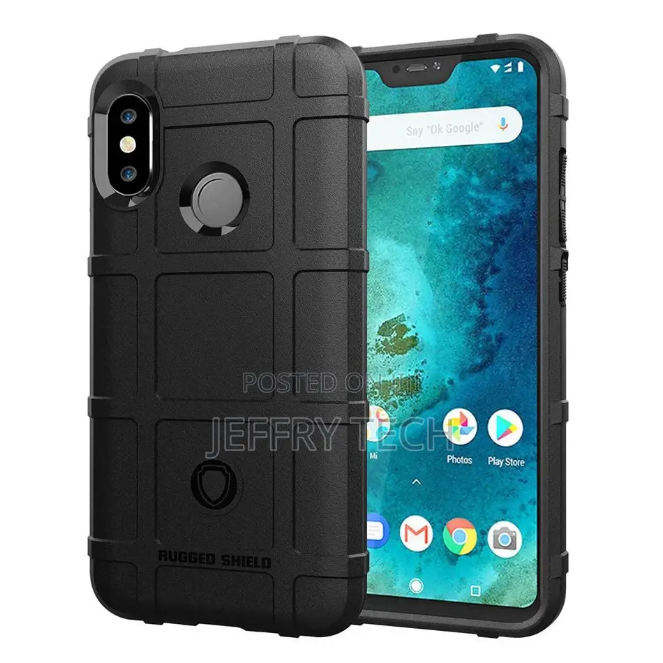 Rugged Shield Silicone Case for Xiaomi Redmi Note 10 Pro Max