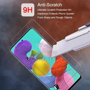 A51 Glass Screen Protector on for Samsung Galaxy a 51 51a Pr