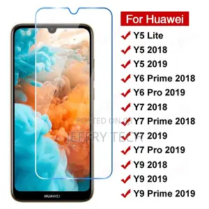 Glass for Huawei Y5 Y6 Y7 Y9 Prime 2018 Tempered Glass Y5 Li