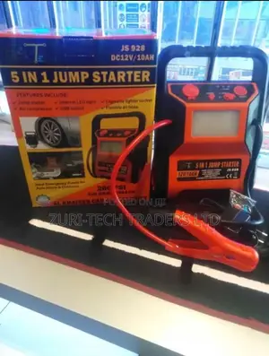 5 in 1 Jump Starter With Compressor