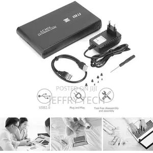 3.5 Inch Hard Disk Drive Case SATA to USB2.0 Adapter Externa