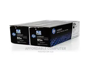 HP 85A Black Original Laserjet Toner Cartridge, CE285A