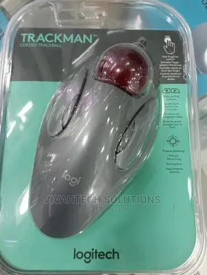 Logitech Trackman Corded Trackball Mouse