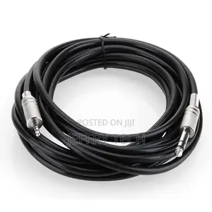 3.5mm Male to 6.35mm Stereo Audio Headphone Adapter 5metre