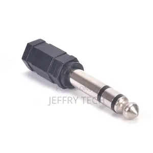 3.5mm Jack Stereo to 6.5mm Jack Mono Audio Adaptor Converter