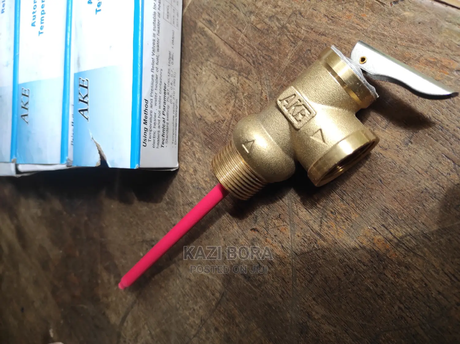 Temperature Pressure Safety Release Valve
