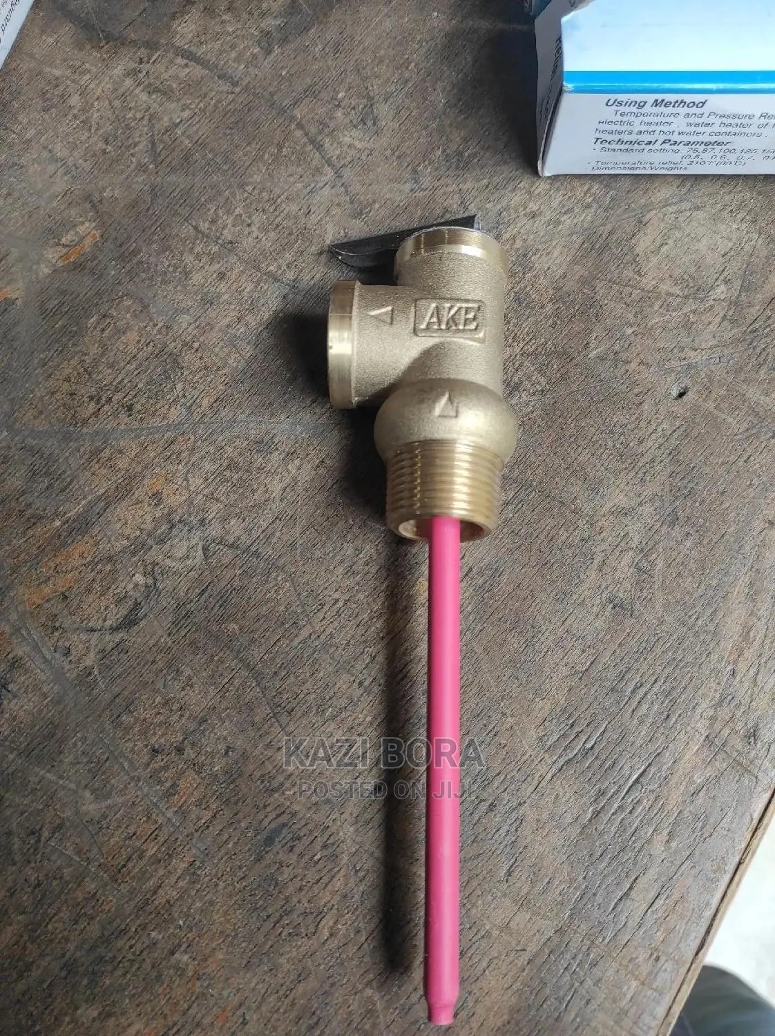 Temperature Pressure Safety Release Valve