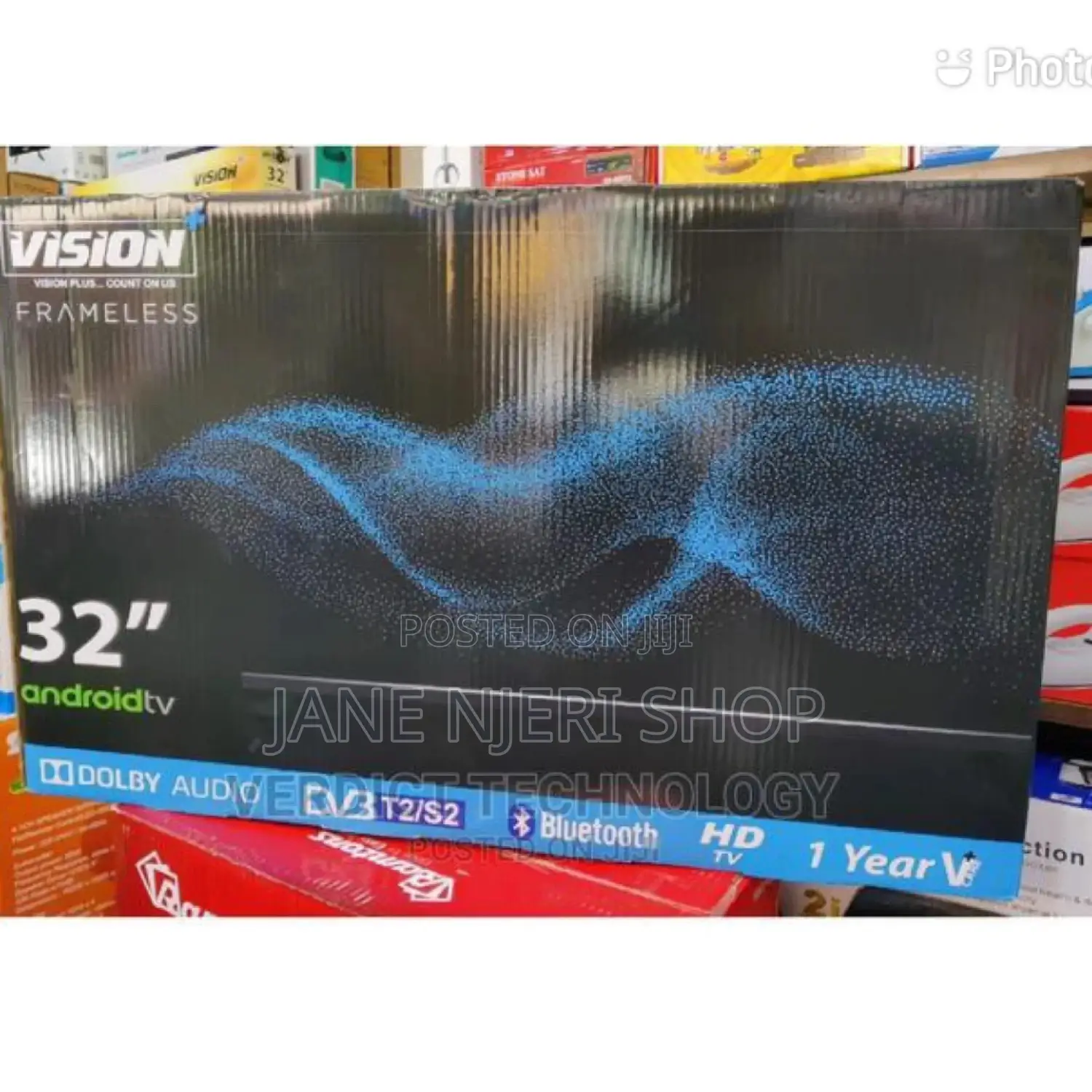 Smart Android Tv Flameless With Bluetooth
