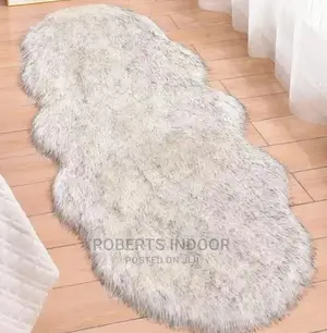 Grey Faux Far Carpet