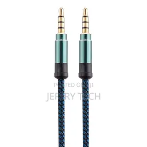 3.5mm AUX Cable Audio Cable 3.5mm Jacks Speaker Cable Round