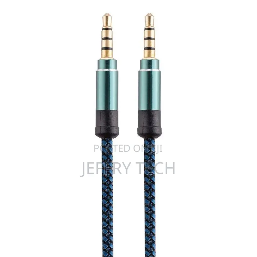 3.5mm AUX Cable Audio Cable 3.5mm Jacks Speaker Cable Round