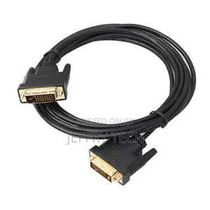 Digital Monitor DVI D to DVI-D Gold Male 24+1 Pin Dual Link
