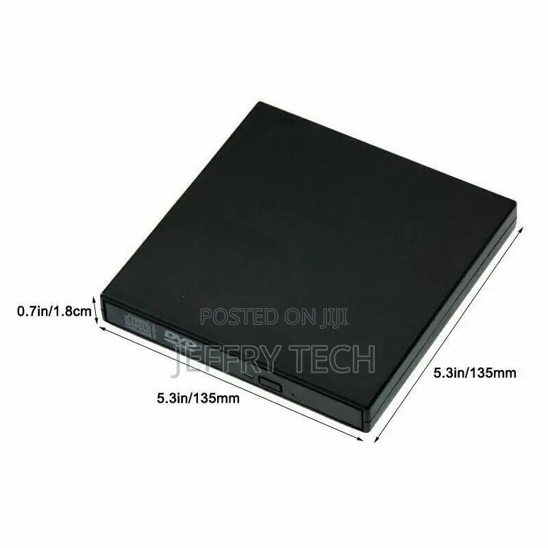 External DVD Drive Slim USB 2.0 DVD/CD Re-Writer Burner Read