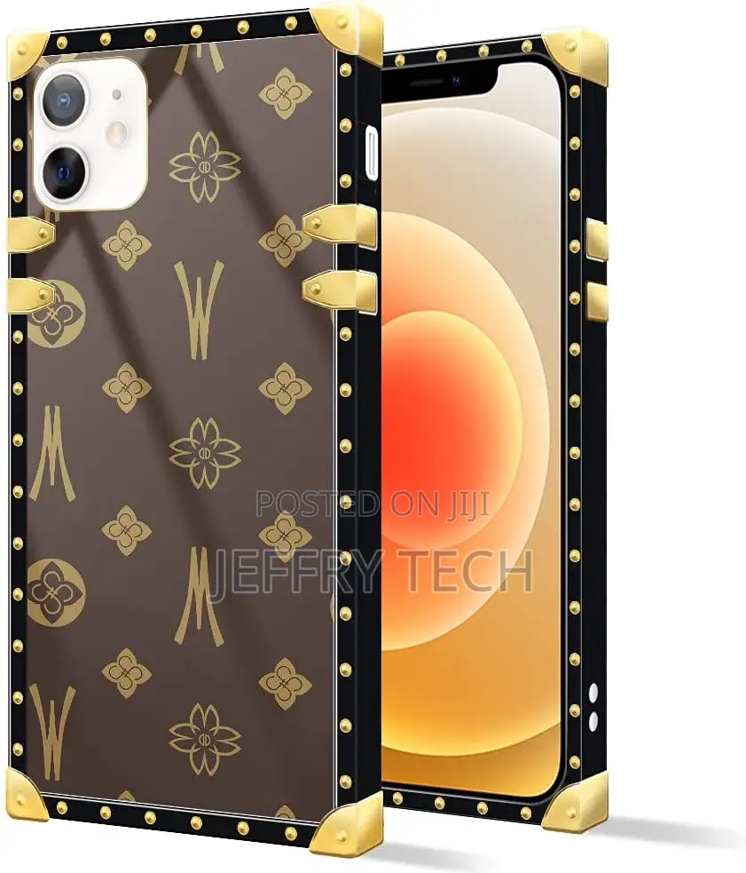 iPhone 12 Pro Max Case, Brown iPhone 12 Pro Max Cases Square
