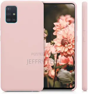 Samsung Galaxy A51 Silicone Case Soft Liquid Silicone Case W