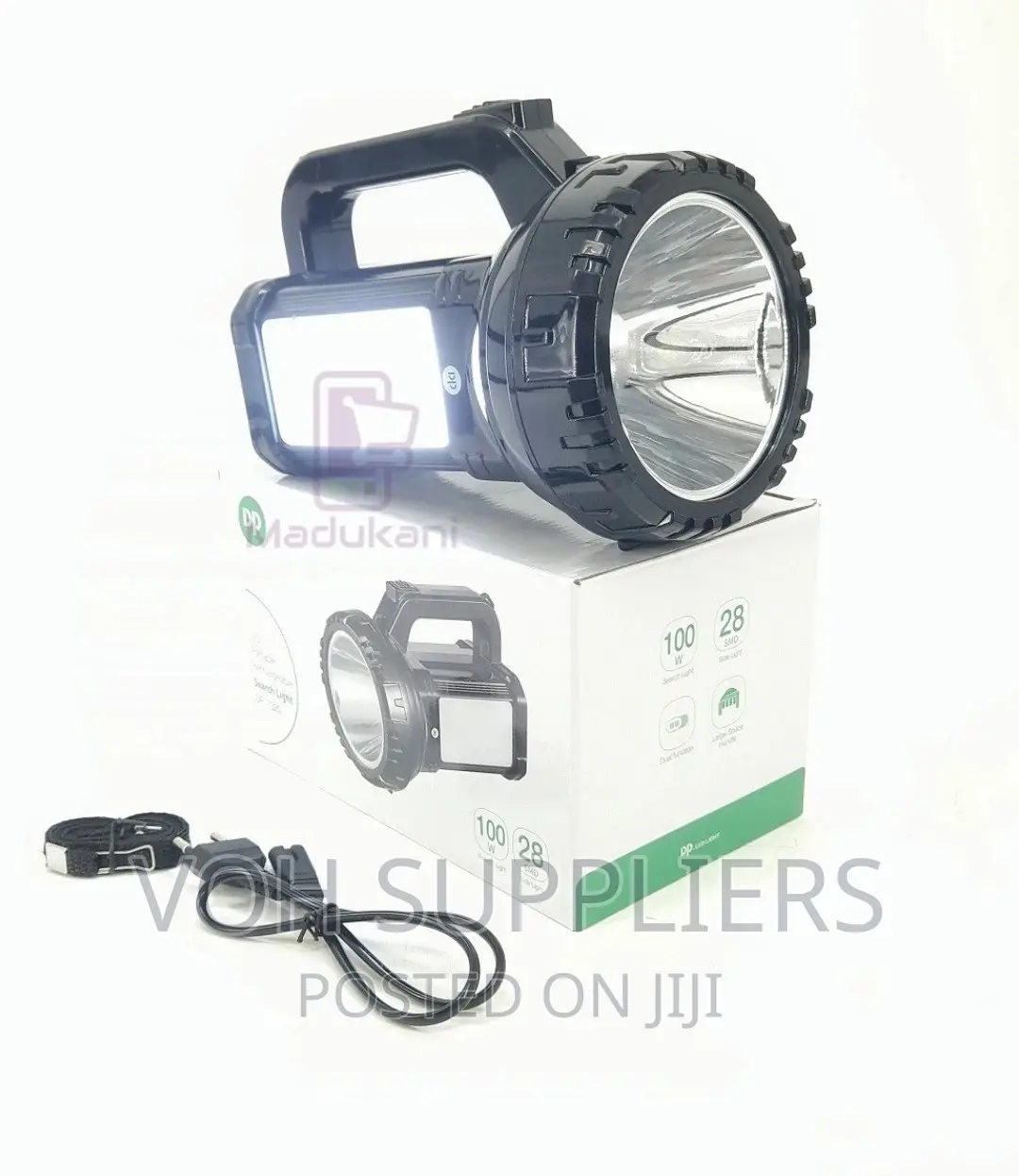 DP DP7320 100W Portable Rechargeable LED Search Light