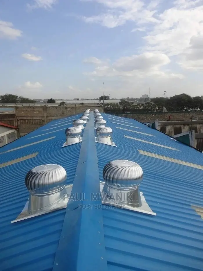 Wind Powered Roof Ventilation System.