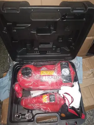 Electric Car Jack With Tyre Inflator And Wrench