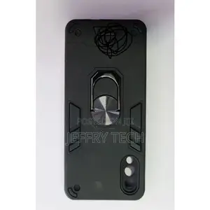 Cover for Samsung A02 Ring Armor Case -Black