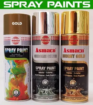 Multipurpose Interior/Exterior Colour Spray Paint Can