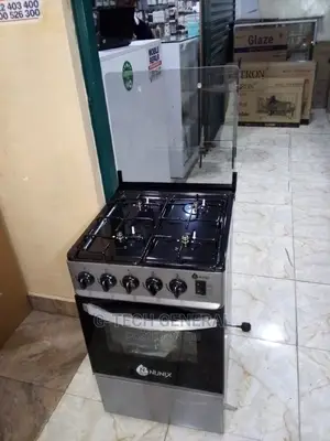 Nunix Free Standing 4 Gas Cooker With Rotisserie Oven