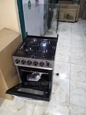 New Nunix Free Standing 4 Gas Burner Cooker With Oven