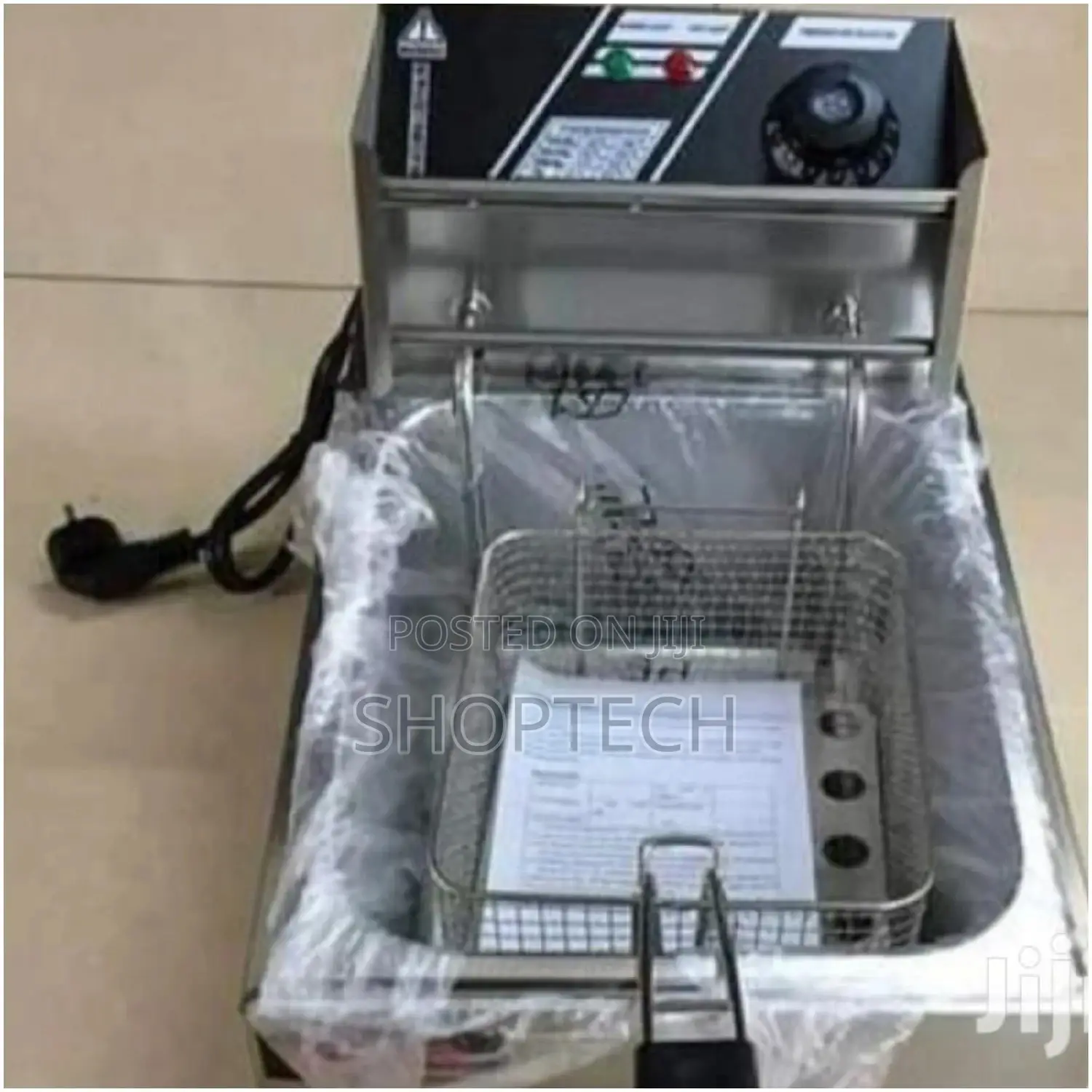 Electric 6 Litres Single Deepfryer.