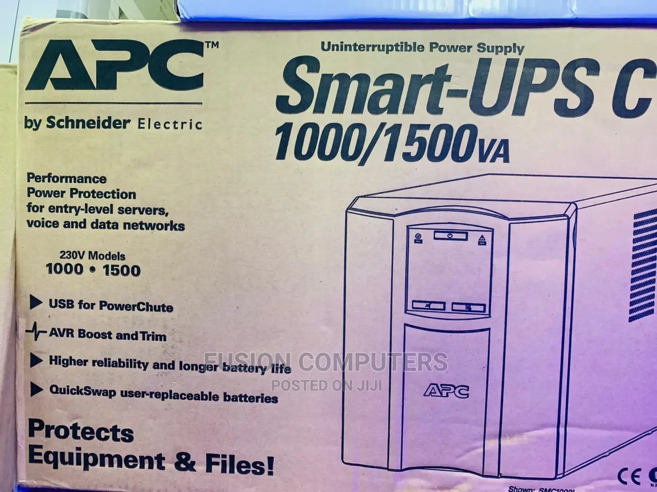 Apc 1kva 1000va Smc1000i Smart- Ups 230v