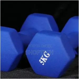 5kgs Neoprene Coated Dumbells.