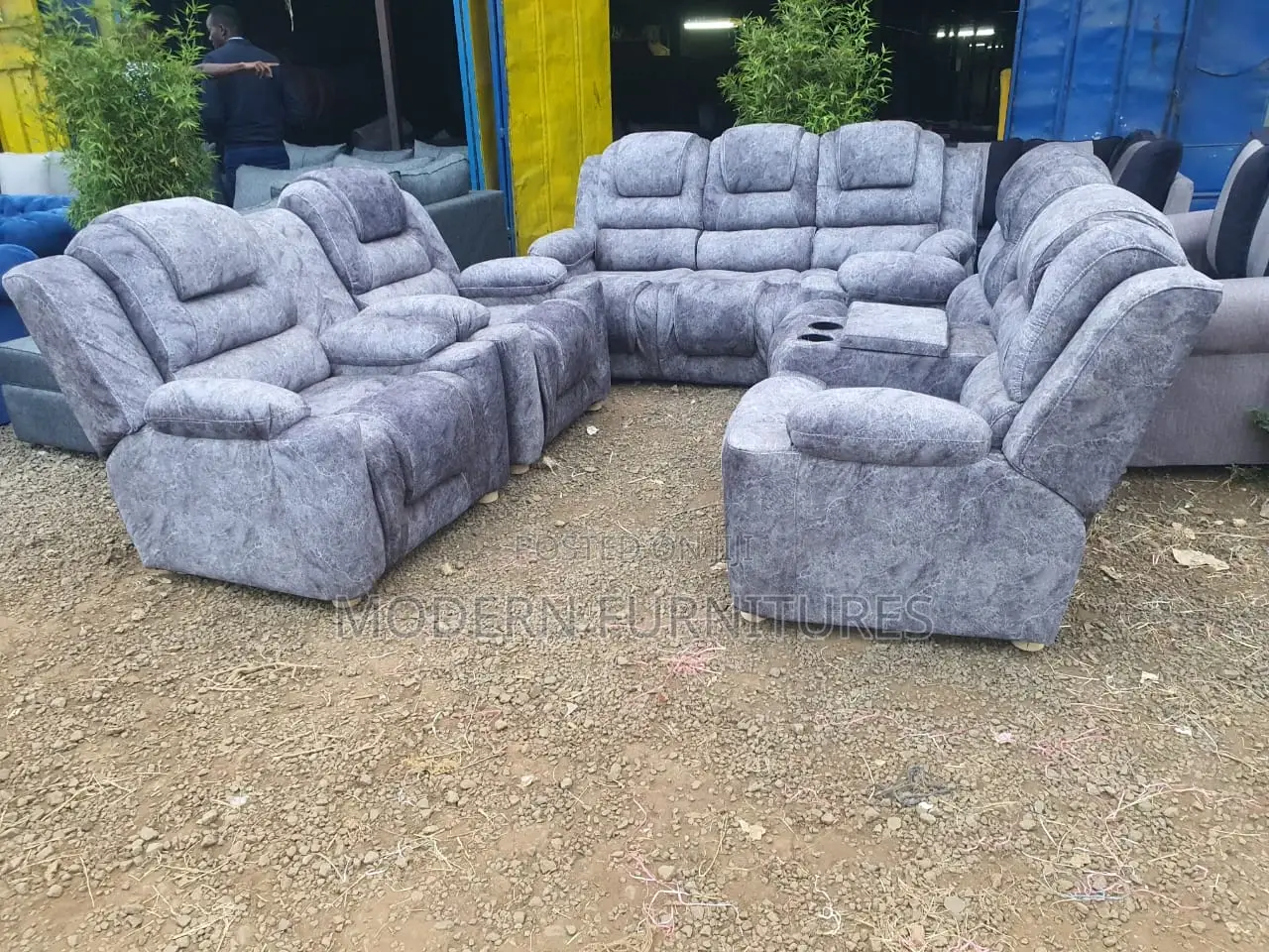 7 Seater Reclinerlike Sofa