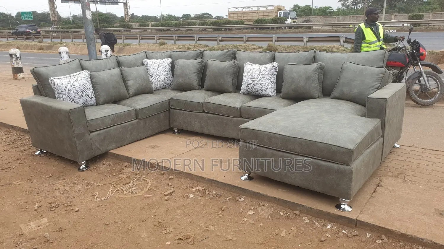 U Shaped Sofa 9 Seater