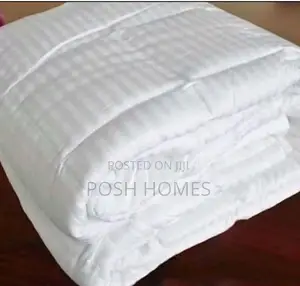 White Stripped Duvet