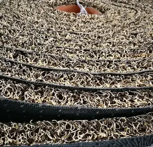 Grey Spaghetti Pvc Carpet