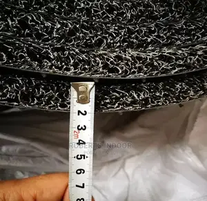 Black Spaghetti Pvc Carpet Coil Mat