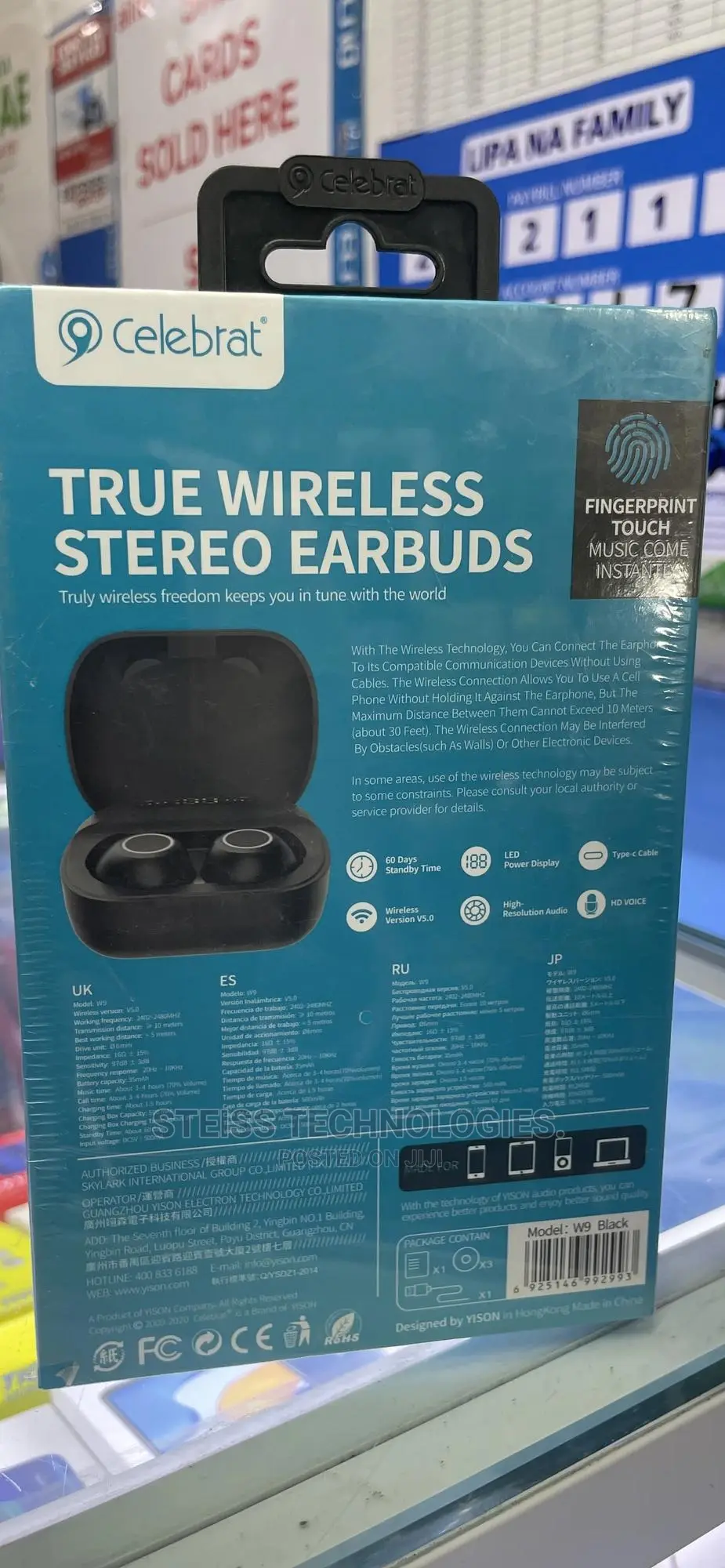 Celebrat W9 Wireless Buds.
